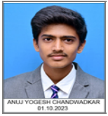 ANUJ YOGESH CHANDWADKAR